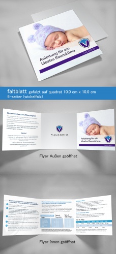  Flyer-Design für Keramik Verdunster