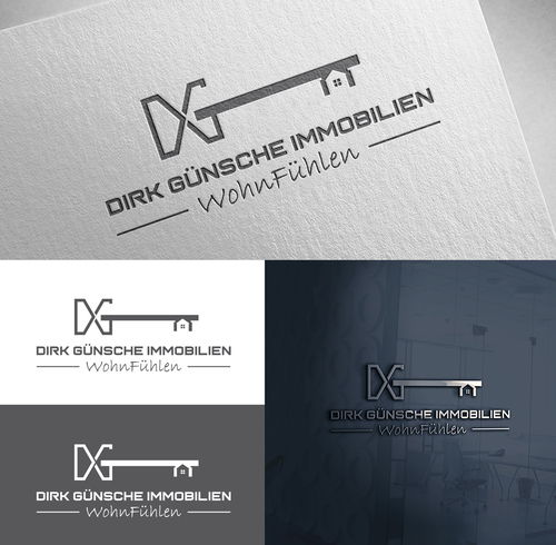 Logo-Design für Immobilienmakler und Verkehrswertermittlung