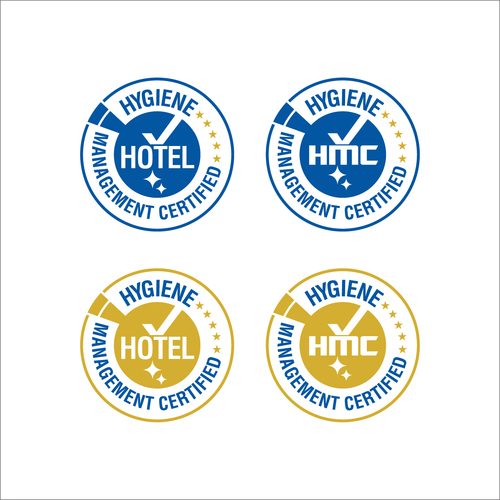 Logo-Design für Qualitätslabel - Hygiene Management Zertifikat für Hotels