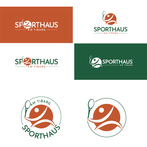 Logo für ein Sportfachgeschäft im Bereich Tennis