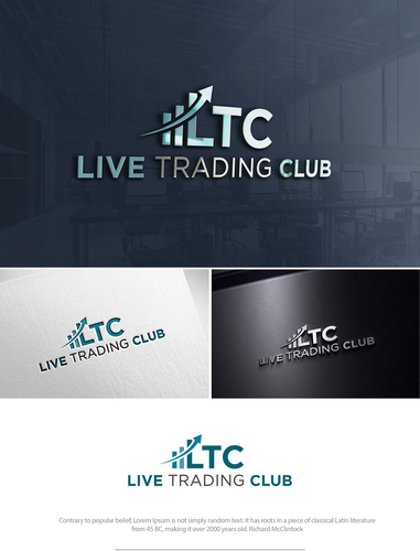 Logo-Design für ein LTC Live Trading Club