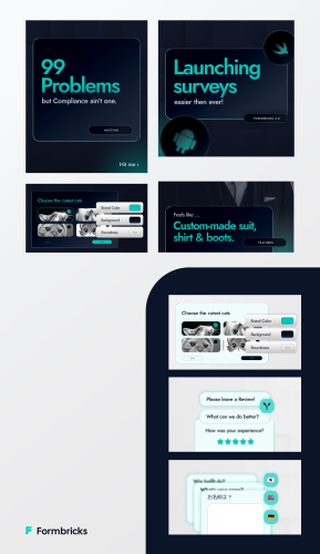 Online marketing material for open-source survey & experience management platform