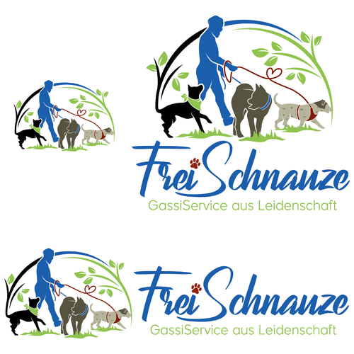 Logo-Design für Dogwalker