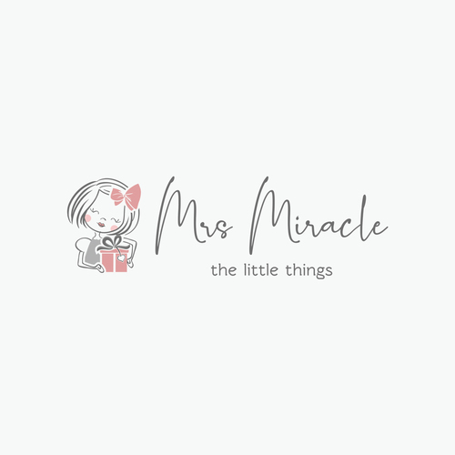 Logo-Design für Geschenke-Onlineshop Mrs Miracle