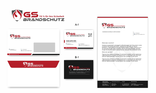 Corporate Design für Fachhandel für Feuerwehrausrüstung, Rettungsdienstausrüstung