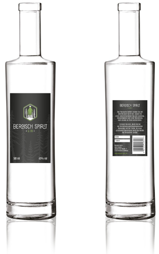 Etiketten für Gin