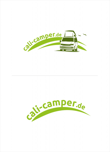 Logo-Design für Vermietung und Verkauf von Campingbussen