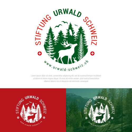 Logo-Design für Stiftung Urwald Schweiz