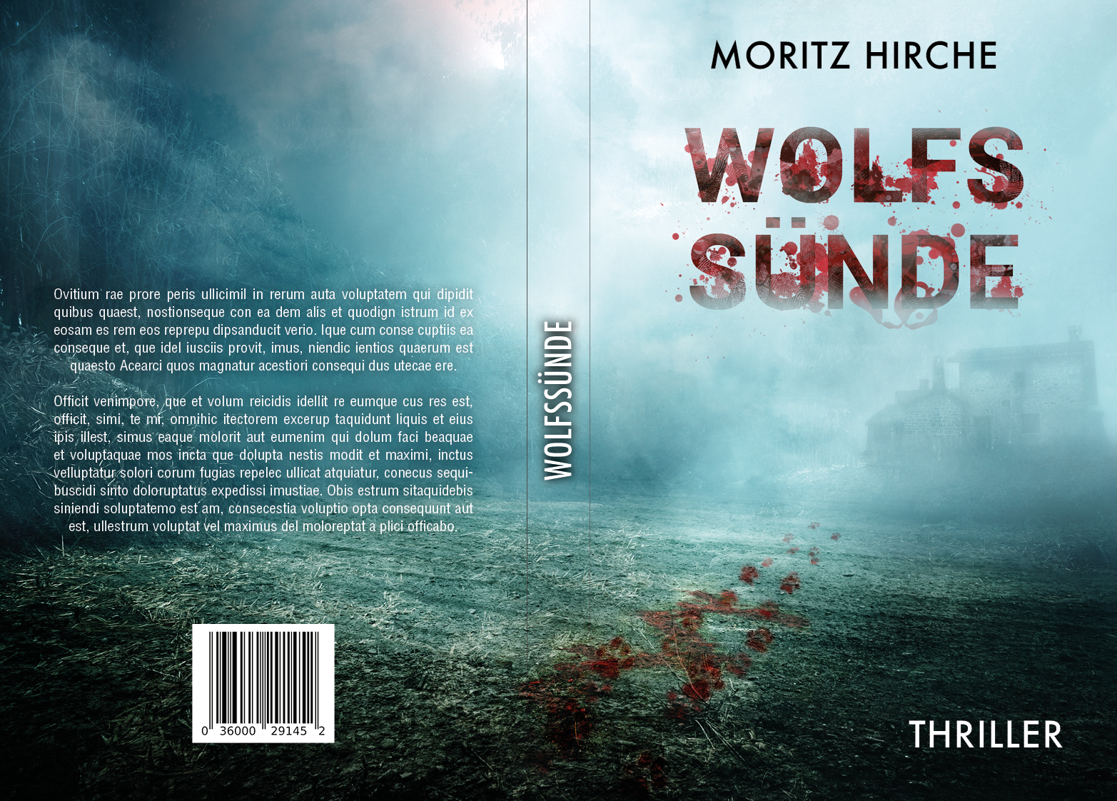 E-Book-Cover für zweiten Teil einer Thriller-Reihe