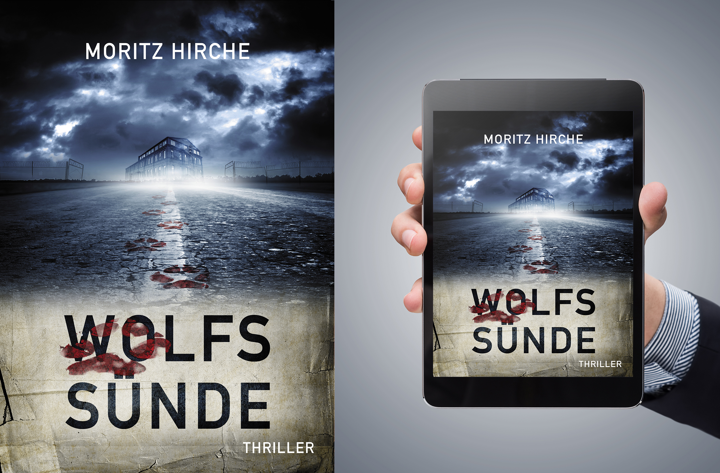 E-Book-Cover für zweiten Teil einer Thriller-Reihe