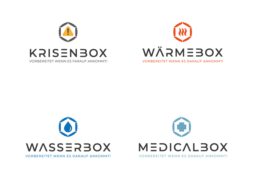 Logo für Entwickler von modernen und alltagstauglichen Vorsorgeboxen für Schweizer Haushalte von dizajnerica, Design 151
