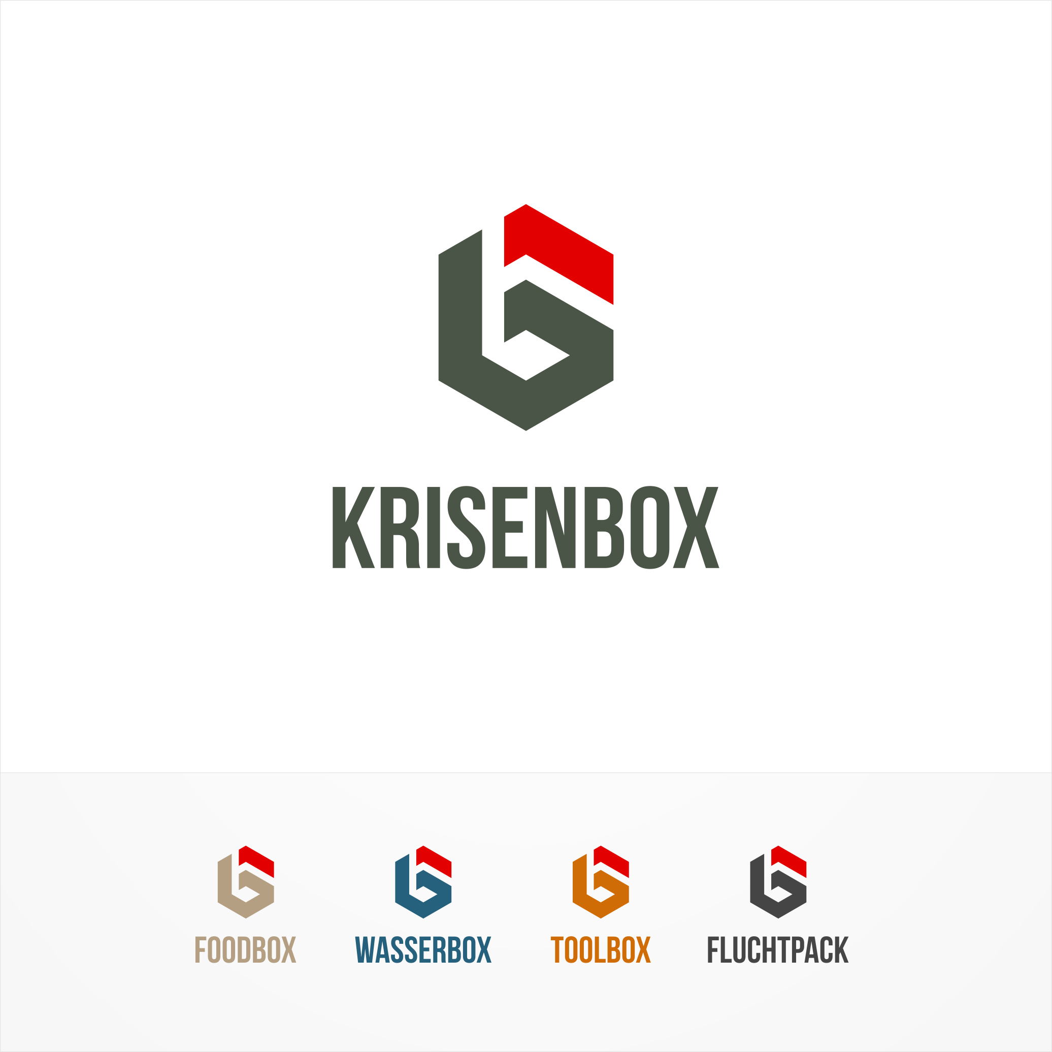 Logo für Entwickler von modernen und alltagstauglichen Vorsorgeboxen für Schweizer Haushalte von heissgekuehlt, Design 227