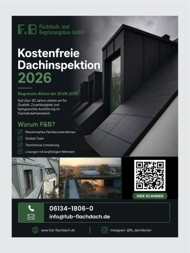 Flyer Dachdeckerhandwerk