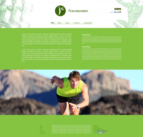 franckenstein.info (Physiotherapeut)   //   creature-sports Webseite
