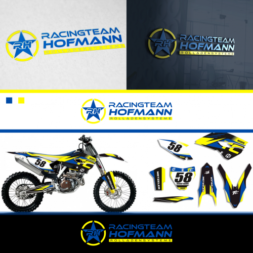 Logo-Design für Rennteam im Bereich Motocross/ Enduro