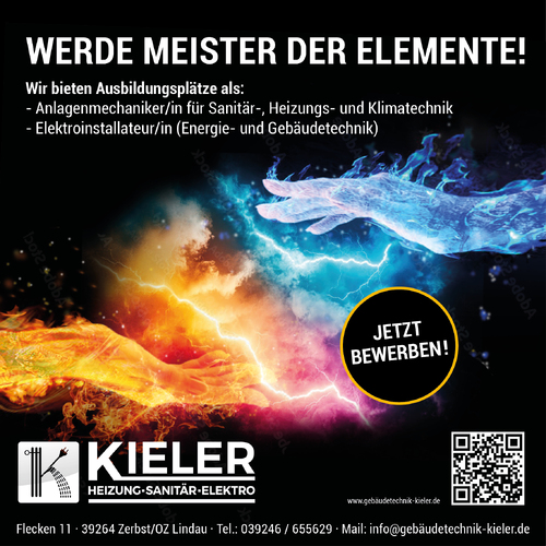 Plakat Ausbildung für Handwerksbetrieb