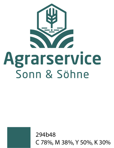 Logo-Design für Dienstleistungsunternehmen der Landwirtschaft