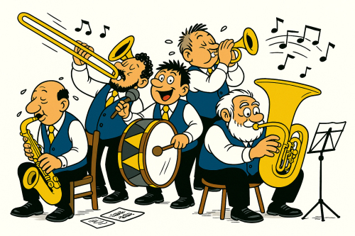 T-Shirt für Stadtkapelle