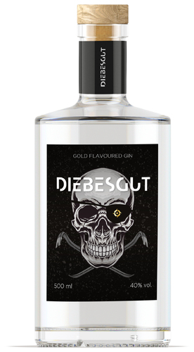 Etiketten für Gin