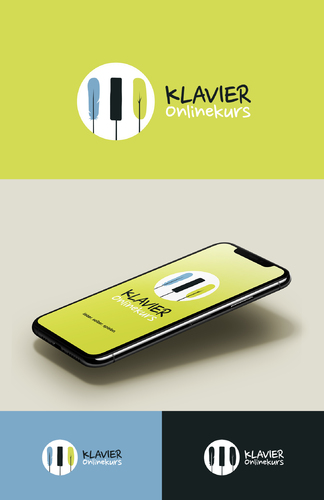 Logo-Design für Klavier-Online-Kurs