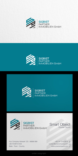  Logo & Visitenkarte für Immobiliendienstleistungen