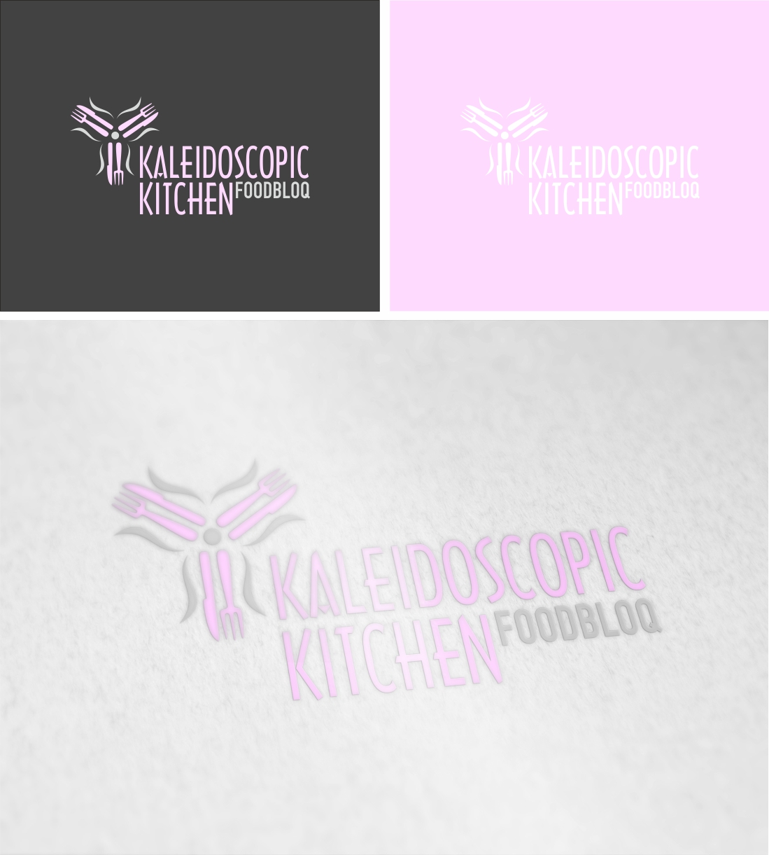 Logo-Design für kreativen Foodblog