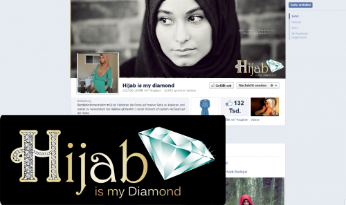 Logo für Facebook Gruppe für islamische Damenmode