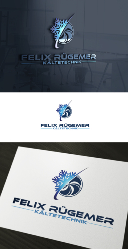 Logo-Design für Kälte-Klimatechnik