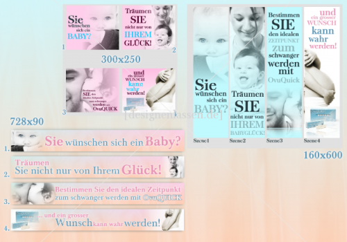 Skyscraper (160x600), Banner (728x90), Banner (300x250)