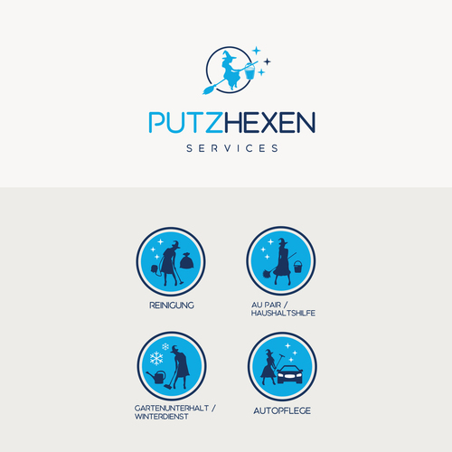 Logo-Design für Reinigungsunternehmen