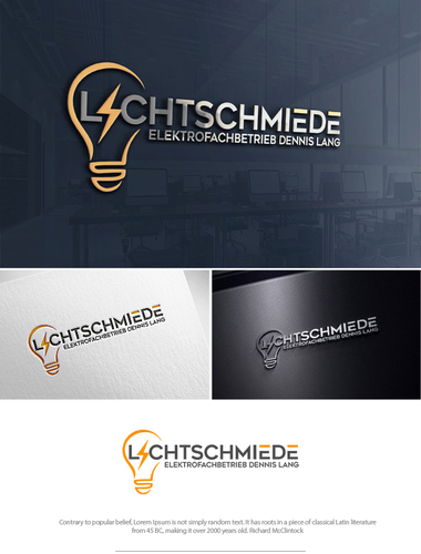 Logo-Design für Elektrohandwerksbetrieb