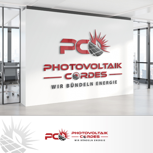 Logo-Design für Photovoltaik Unternehmen