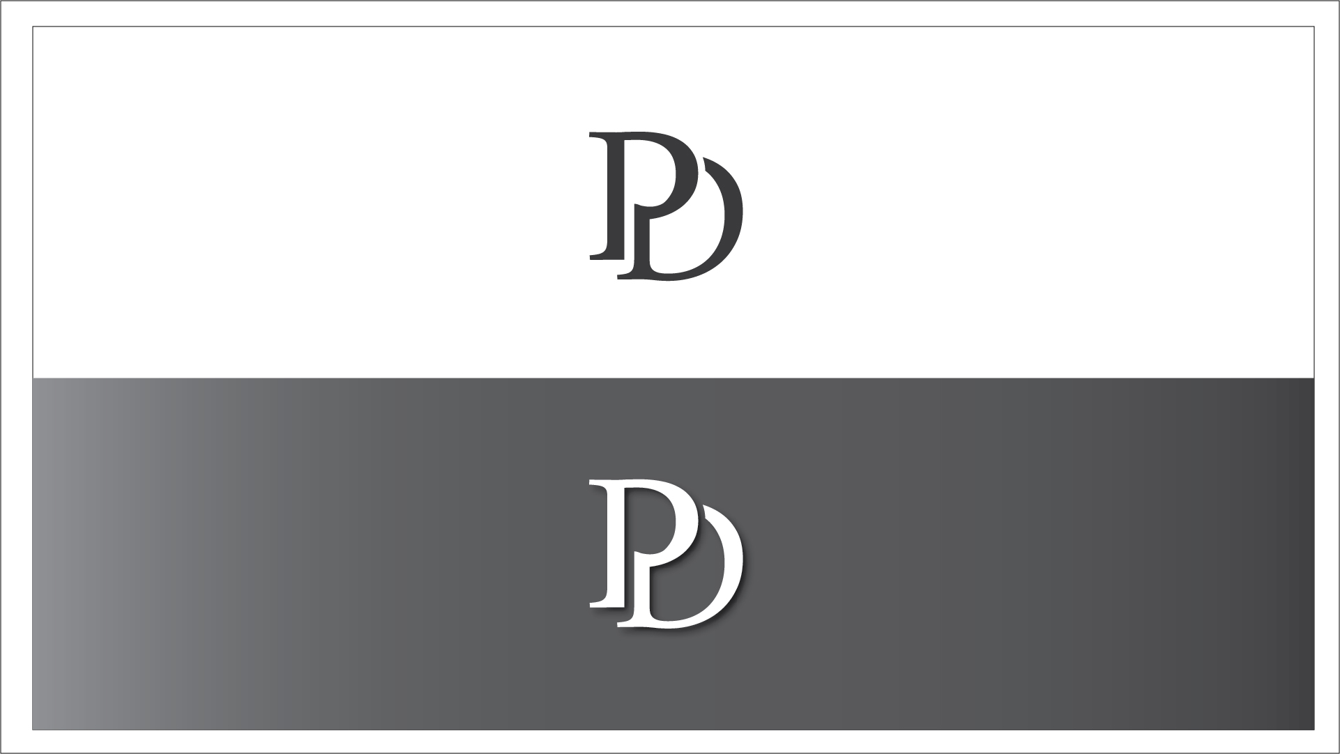 Logo for Initials ( PD )