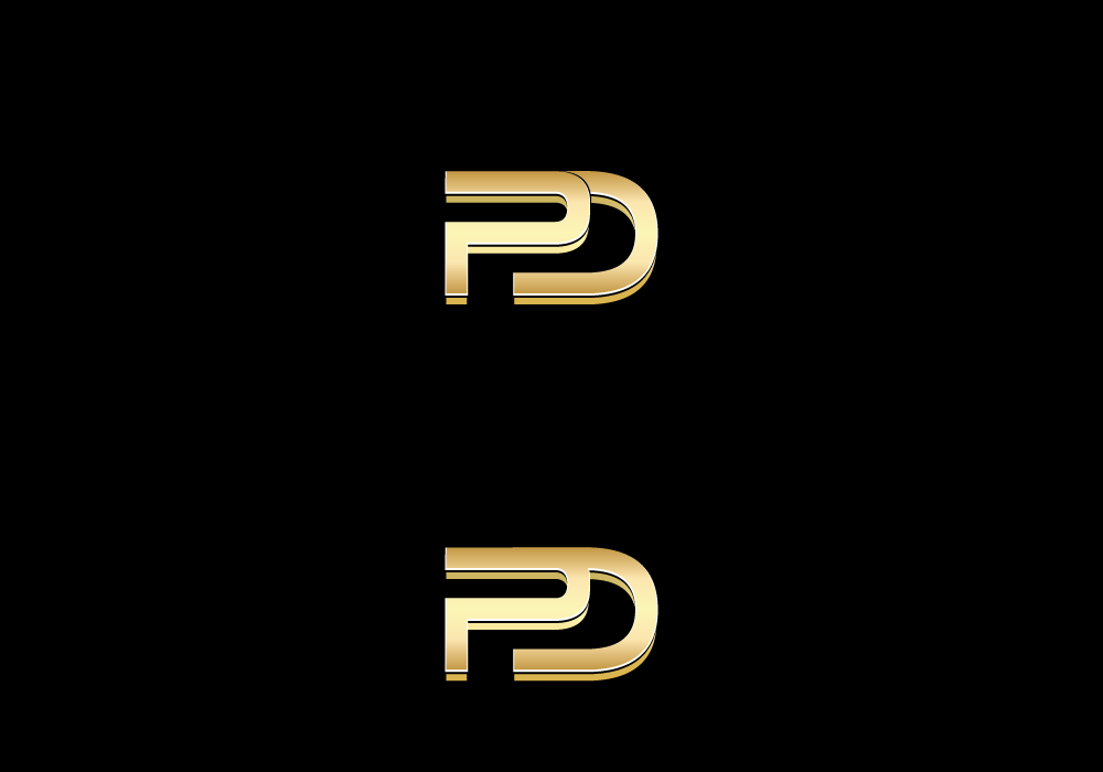 Logo for Initials ( PD )