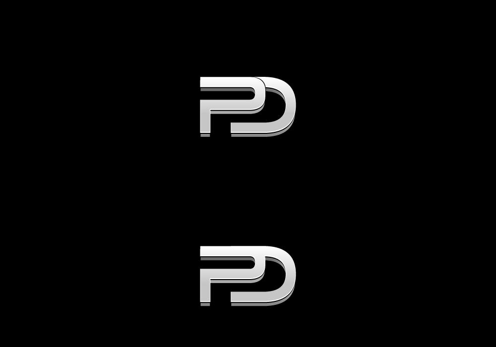 Logo for Initials ( PD )