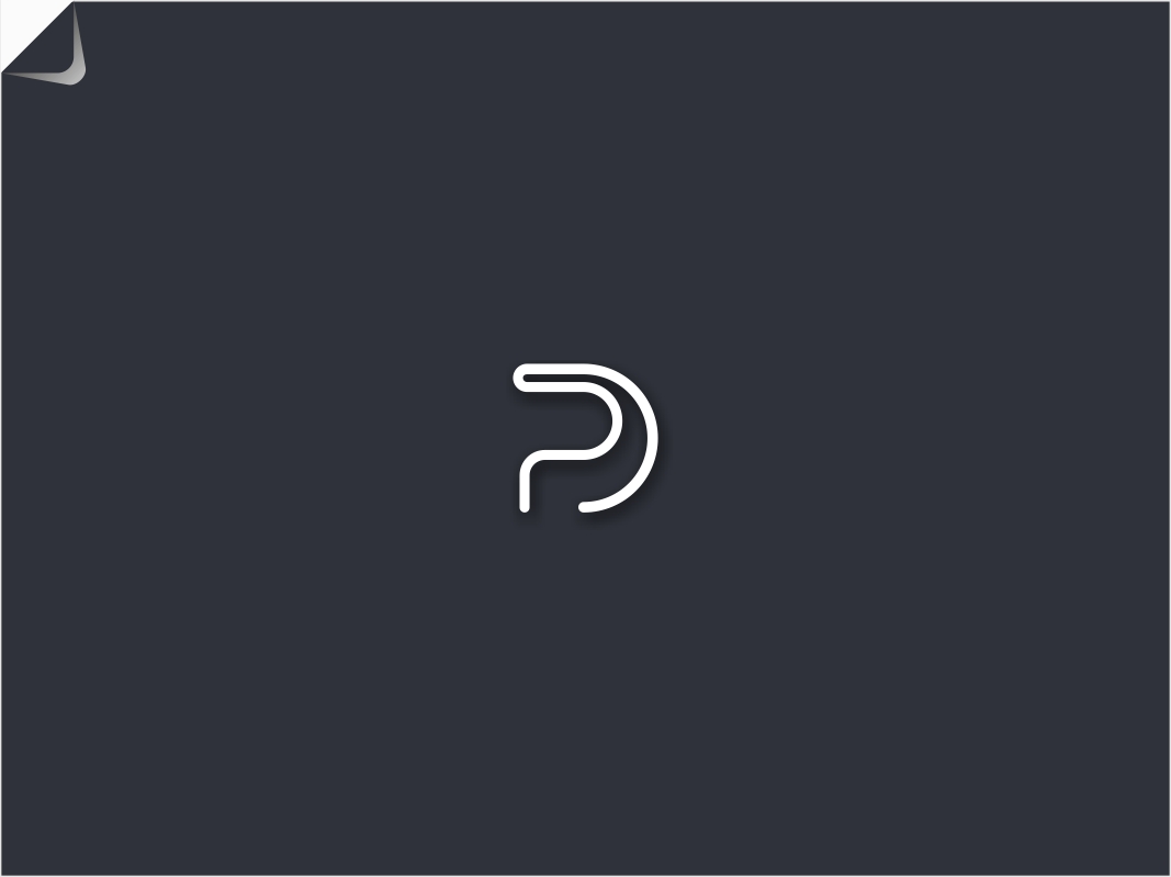 Logo for Initials ( PD )