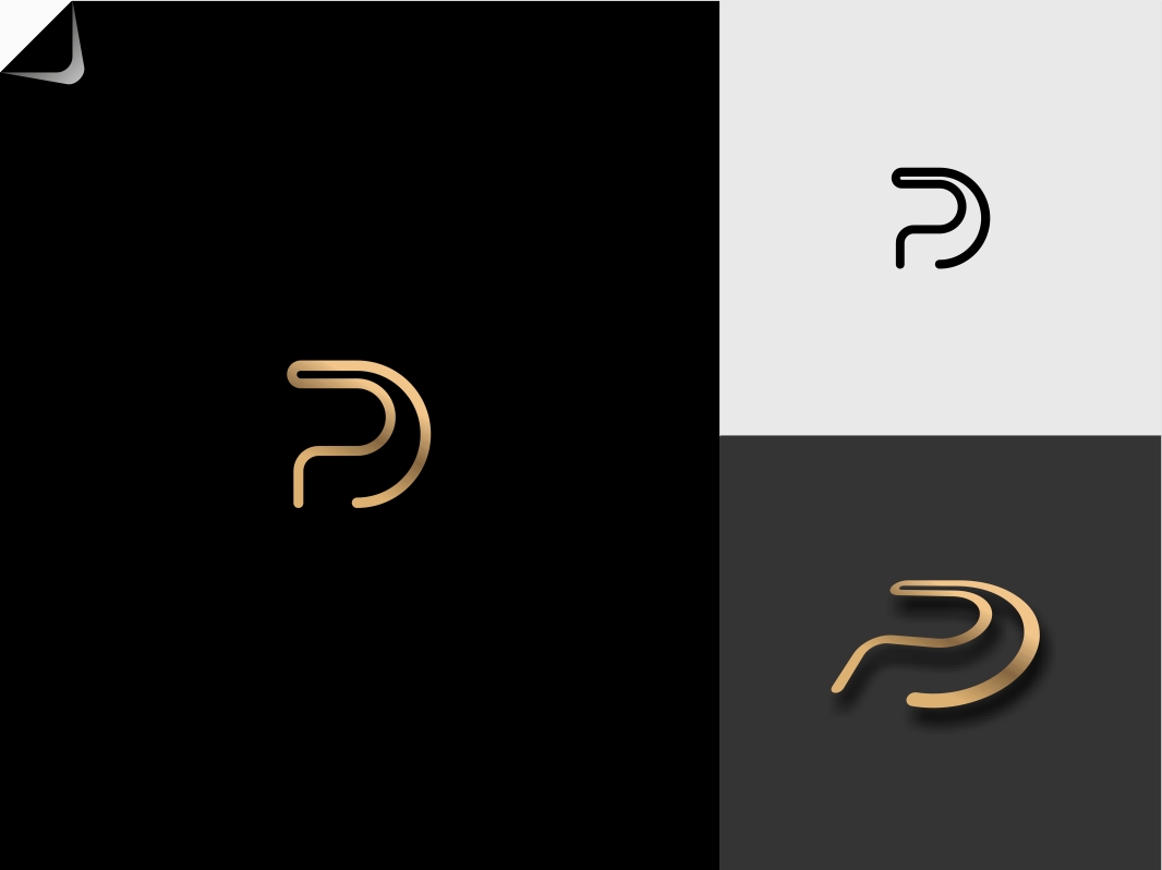 Logo for Initials ( PD )