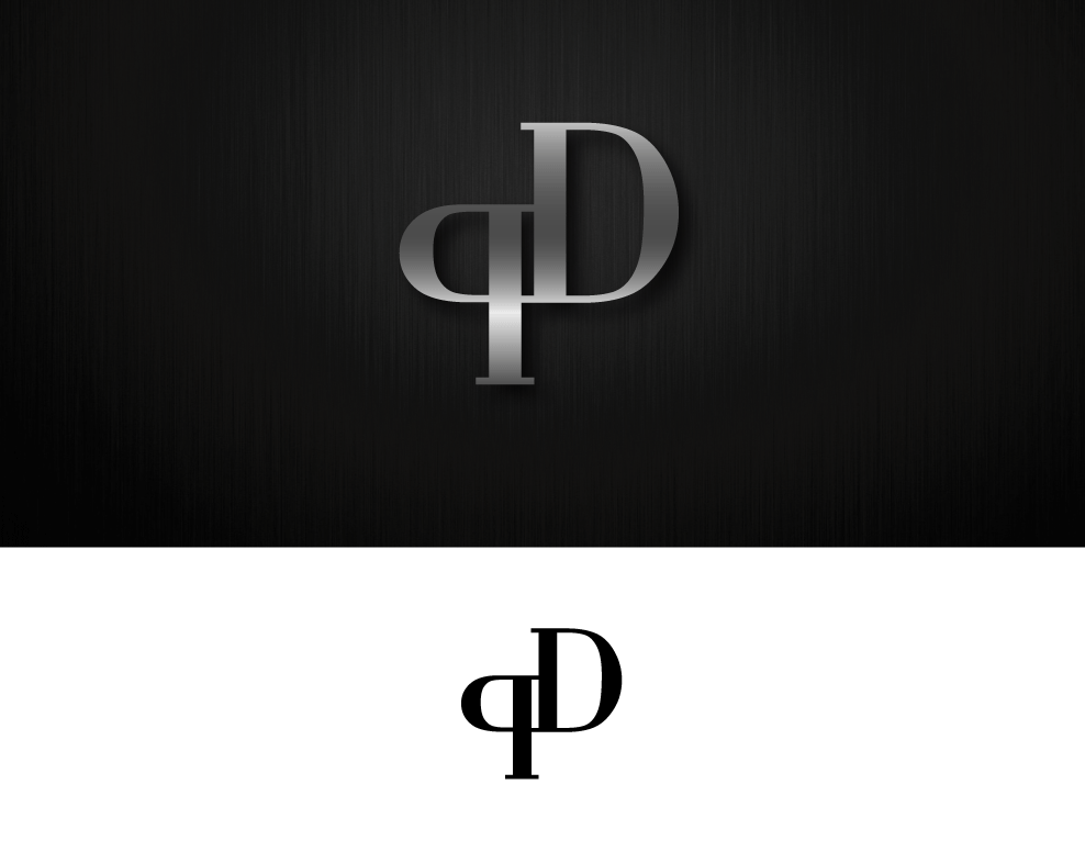 Logo for Initials ( PD )