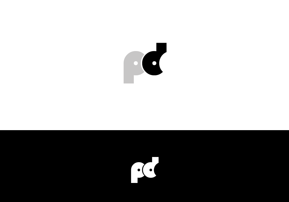 Logo for Initials ( PD )