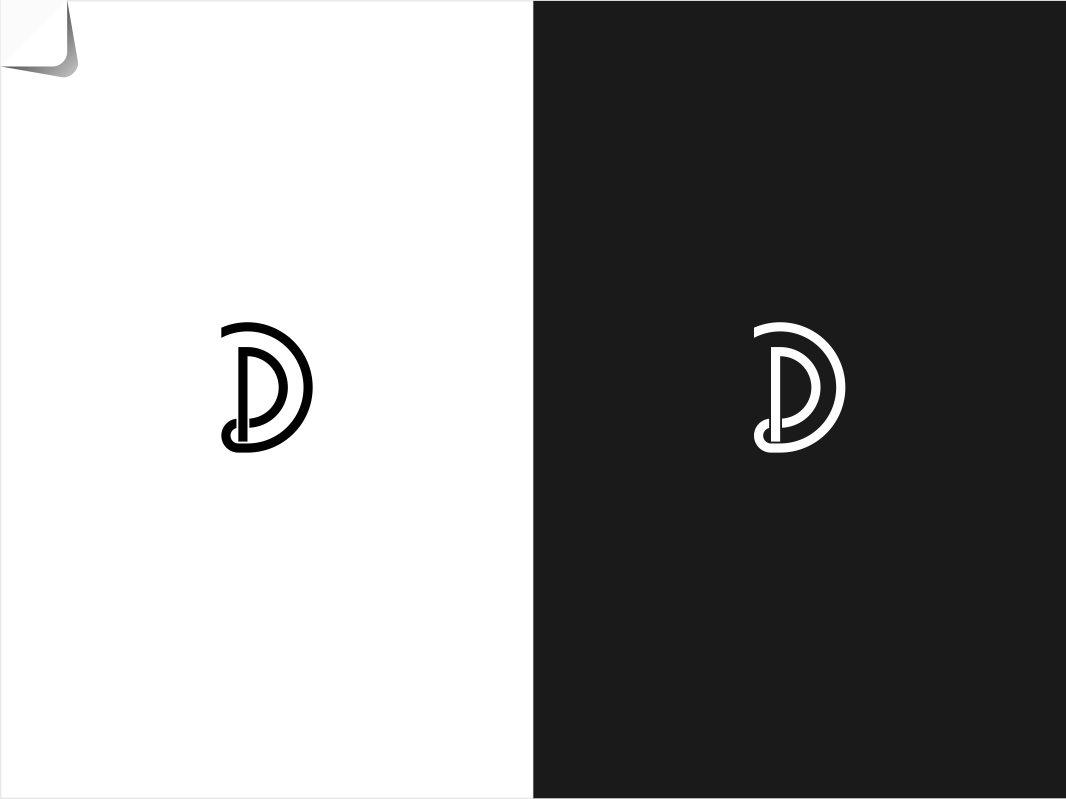 Logo for Initials ( PD )