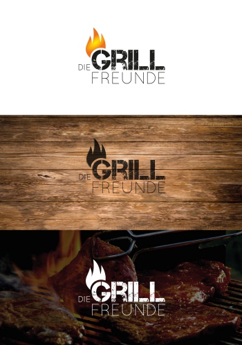 Logo-Design für Die Grill Freunde (DieGrillFreunde.de)