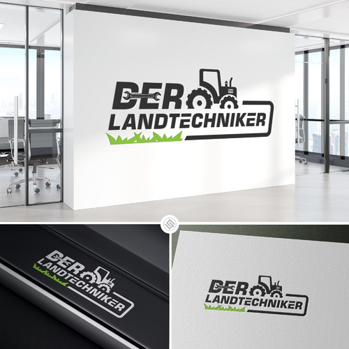 Logo-Design Reparatur von Landmaschinen aller Art