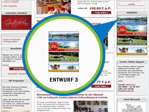 Mini-Banner für Rubriken