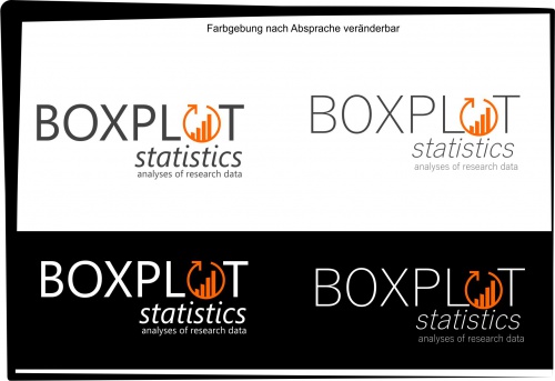 Logo-Design für Boxplot statistics