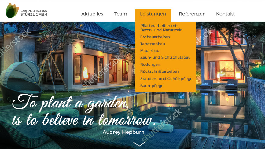 Garten und landschaftsbaufirma sucht design » corporate design ...