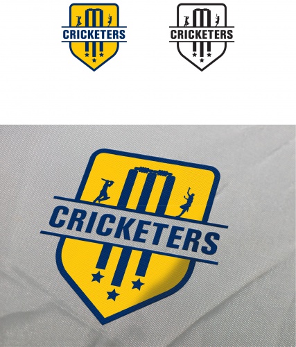  Logo-Design für ein Cricket-Sport-Team