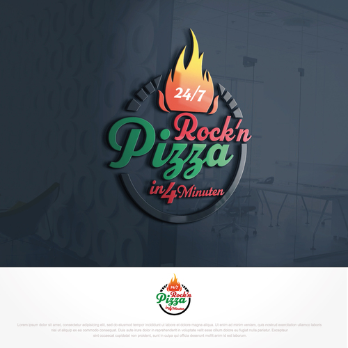 Logo-Design für Pizza-Automat