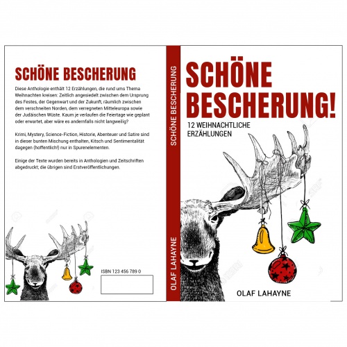  Cover-Design für Weihnachtsgeschichten