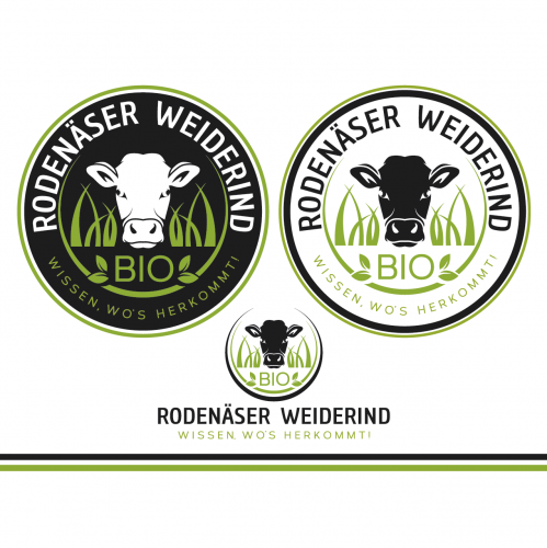 Llares und wieder-erkennbares Logo für Rindfleisch