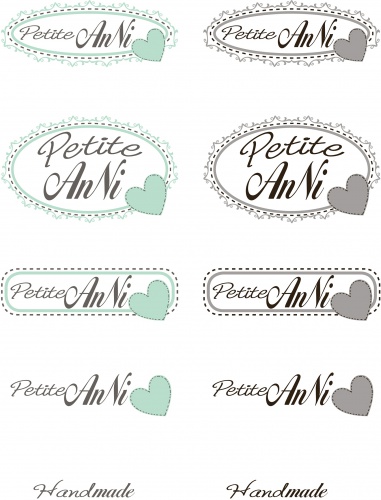 Logo-Design für Onlineshop Eröffnung und Label